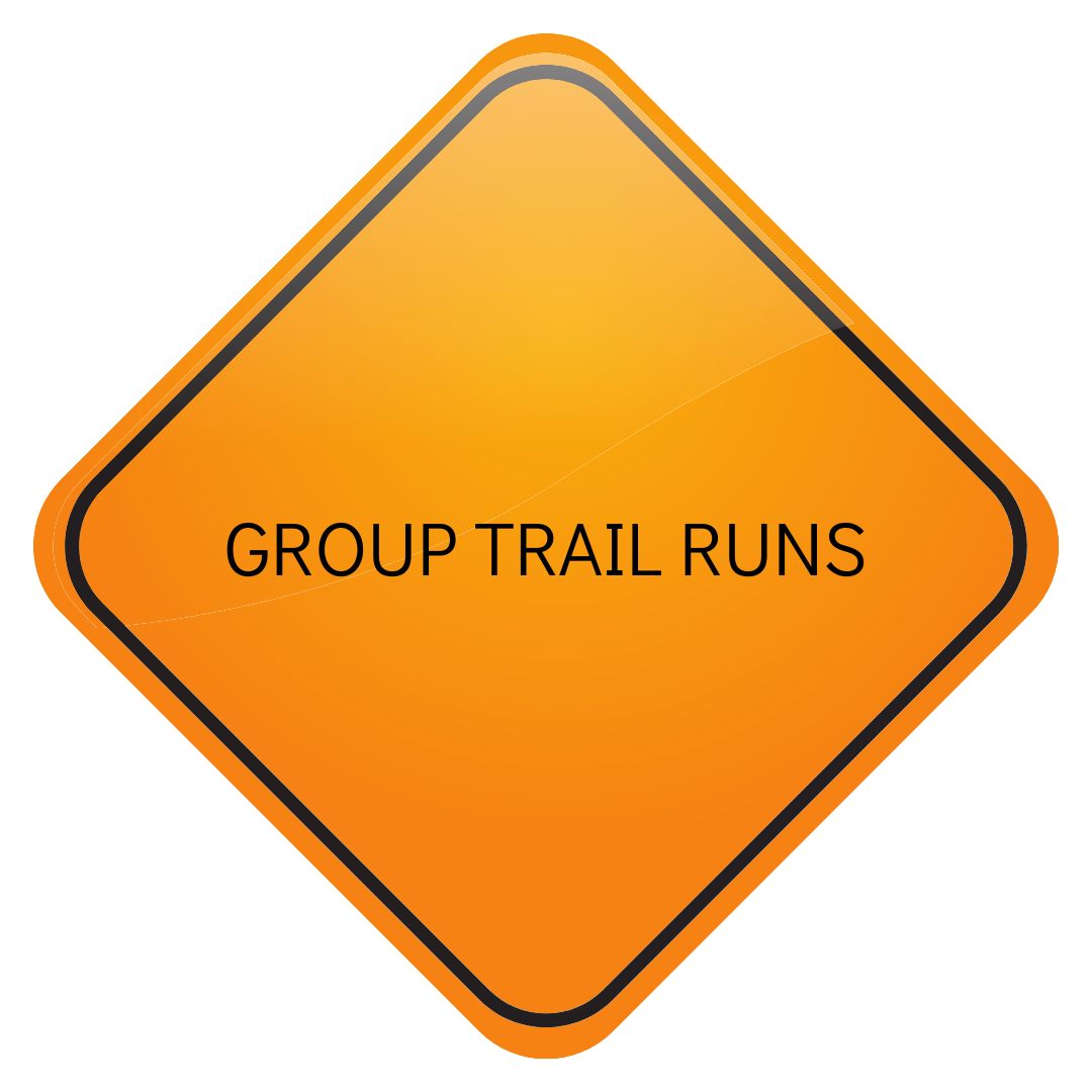 Group Trail Runs sign